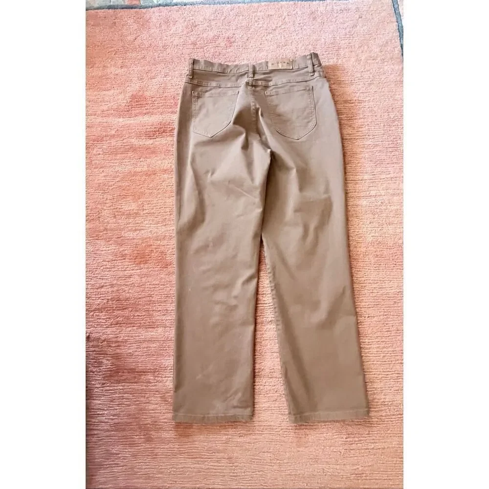 Riders by Lee Brown Straight Leg Pants Size 14M